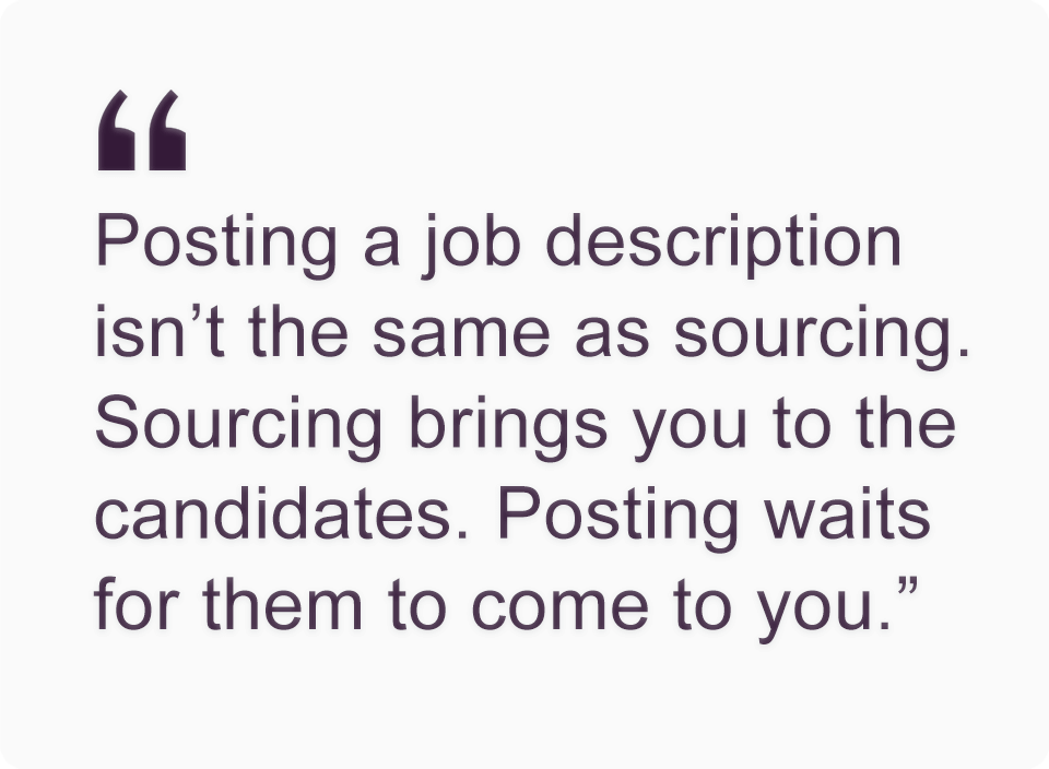 Posting a job description isn't the same... | JobFairX